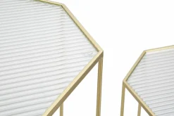 Tavolino da salotto rettangolare quercia 100x59x44h cm - Alfonsa