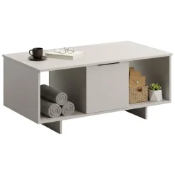Tavolino da salotto Rho, 100x55 h55 cm, Beige