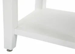 Tavolino salotto rettangolare bianco 55x55x41h cm - Chanthu