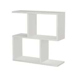 Tavolino salotto rettangolare bianco 60x20x60h cm - Fabrizia