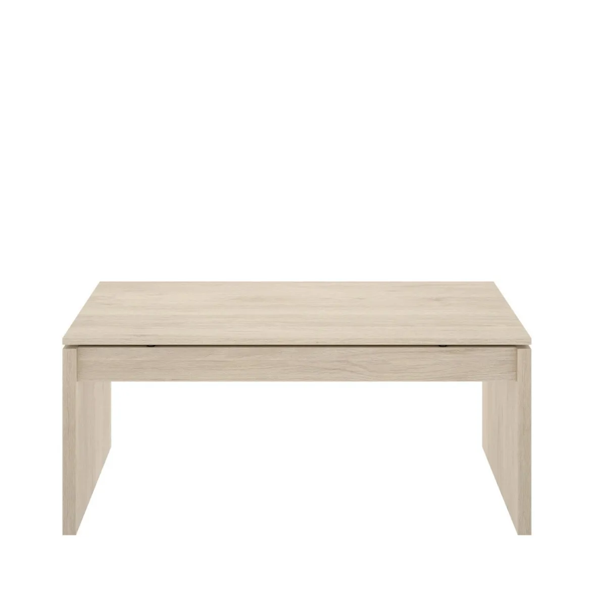 Tavolino soggiorno rettangolare rovere 102x50x43h cm - Audi
