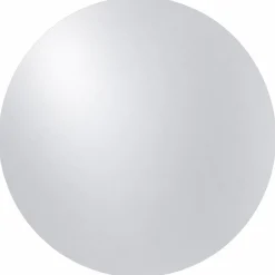 Tavolino soggiorno rotondo argento 50x50x100h cm - Merli