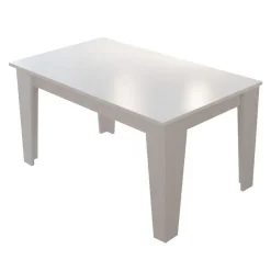 Tavolo Allungabile Bianco Allungabile Meccanismo Estensione Allunga Centrale 200x90x75h cm, Lunghezza Massima 200 cm - Marene