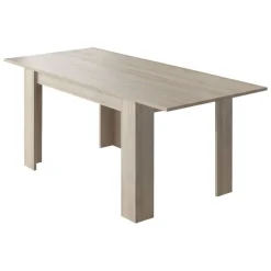 Tavolo Allungabile Marrone Olmo Allungabile Meccanismo Estensione Allunga Centrale 200x90x75h cm, Lunghezza Massima 200 cm - Marene