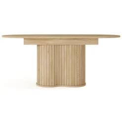 Tavolo Allungabile Marrone Rovere 8 Posti Allungabile 180x90x76h cm, Meccanismo Estensione Allunga Centrale - Kasota