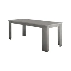 Tavolo allungabile 6-8 posti 120/170x90cm grigio - Avatar