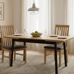 Tavolo allungabile 6-8 posti 153x75cm nero - Rodello