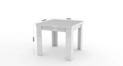 Tavolo allungabile 6-8 posti 90x90cm grigio - Airin