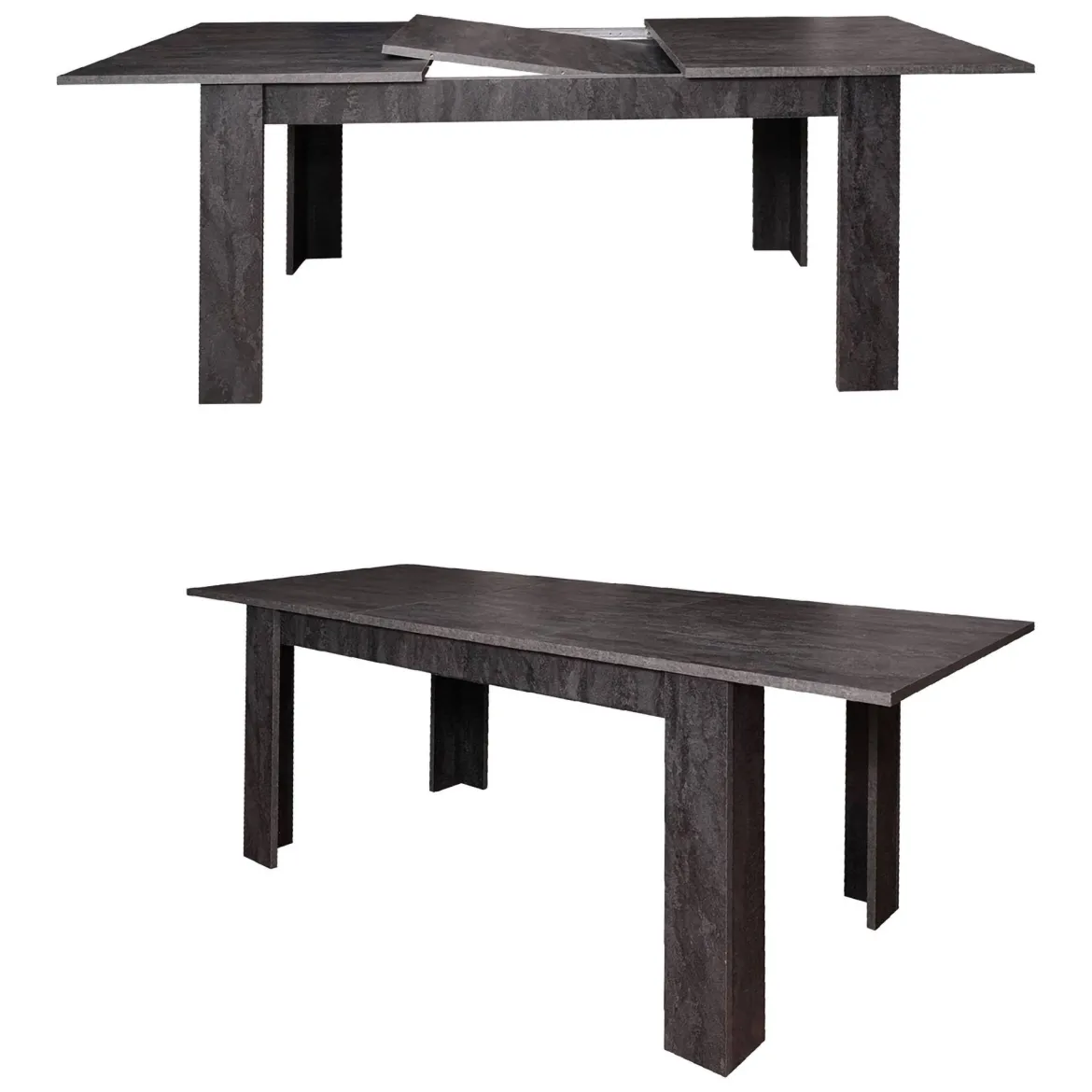 Tavolo allungabile 8-10 posti 160/220x88cm rovere - Artino