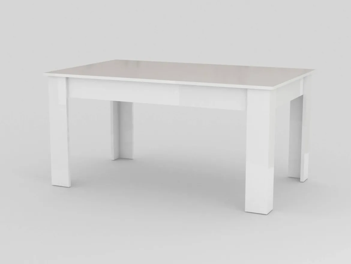 Tavolo allungabile 8-12 posti 160/210x90cm cemento - Agenore