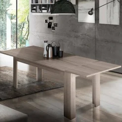 Tavolo allungabile 8-12 posti 160/210x90cm rovere -Agenore