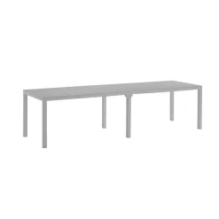 Tavolo da esterno Campana, 292x86 h74 cm, Grigio