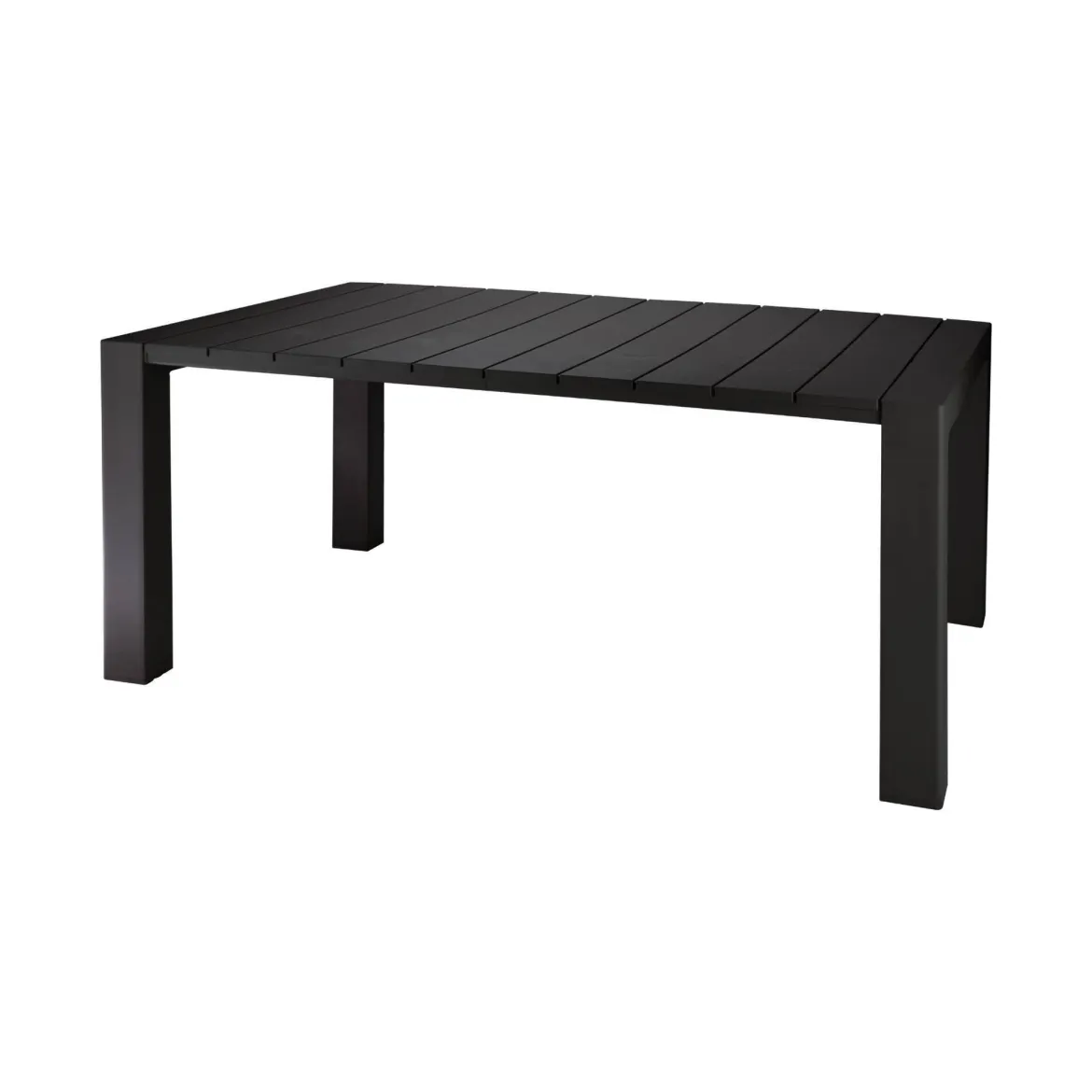 Tavolo da esterno 10 posti 160x98cm antracite - Magelang
