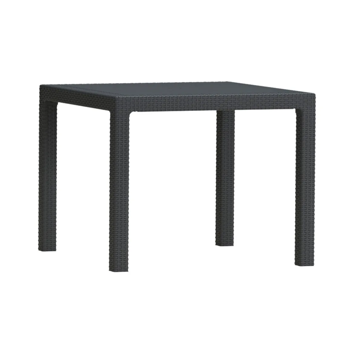 Tavolo da esterno 4 posti 95x95cm antracite - Terrace
