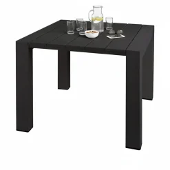 Tavolo da esterno 6 posti 90x98cm antracite - Malang