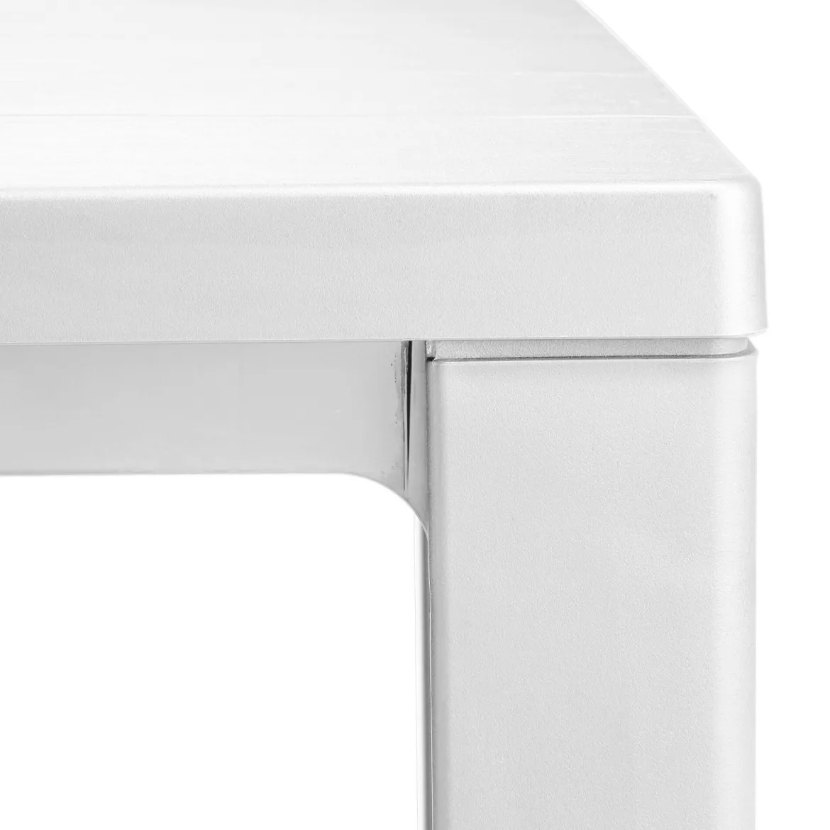 Tavolo da esterno 6 posti 147x90cm bianco - Listowel