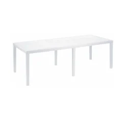 Tavolo da giardino allungabile 8-10 posti 150/220x90cm marrone - Abbaviva