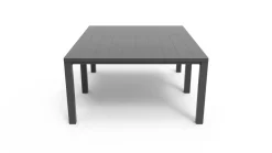 Tavolo da giardino allungabile 8-12 posti 147/294x90cm antracite - Brossard