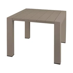 Tavolo da giardino 6 posti 90x98cm tortora - Malang