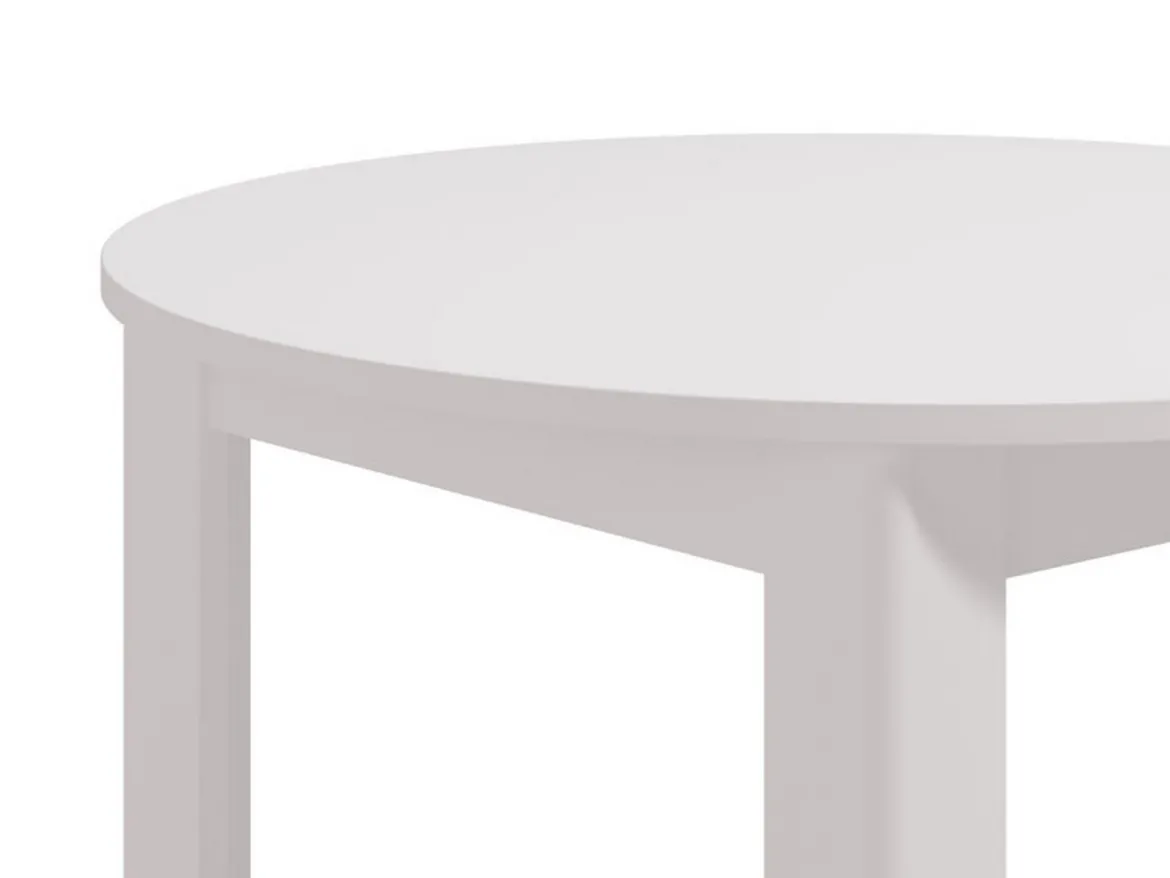 Tavolo Fisso Bianco 6 Posti Forma Ovale 180x89.5x75h cm, Peso Supportato 70 kg - Monterano