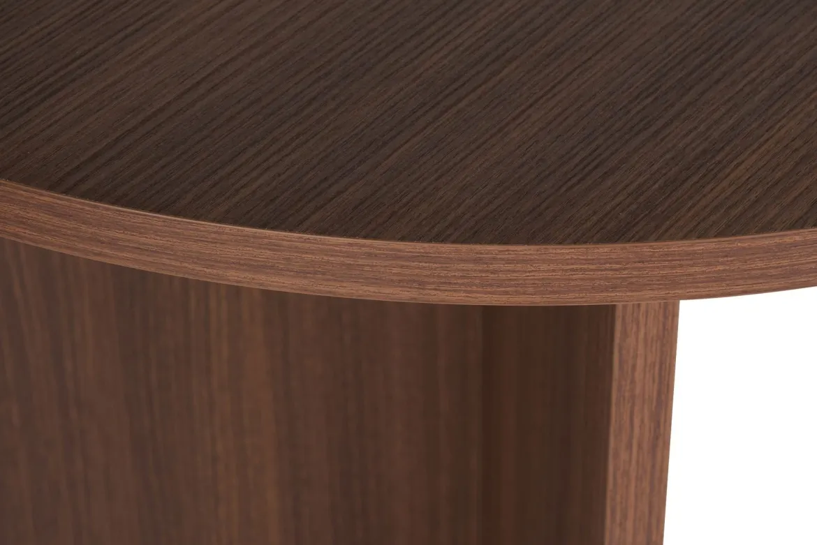 Tavolo Fisso Marrone Noce 6 Posti Forma Rettangolare 110x72x75h cm, Peso Supportato 120 kg - Fosciana