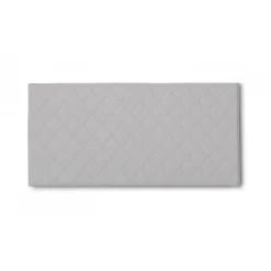 Testiera letto Acca, Cm 130x60, Bianco