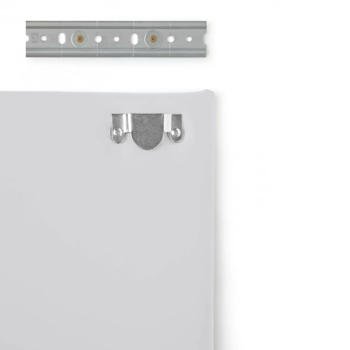 Testiera letto Acca, Cm 130x60, Bianco