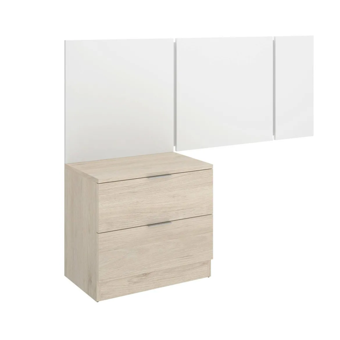 Testiera Letto Marrone Marrone Rovere Matrimoniale Colore Struttura Marrone 157x34.2 cm, Sfumatura Colore Struttura Rovere - Chanhom