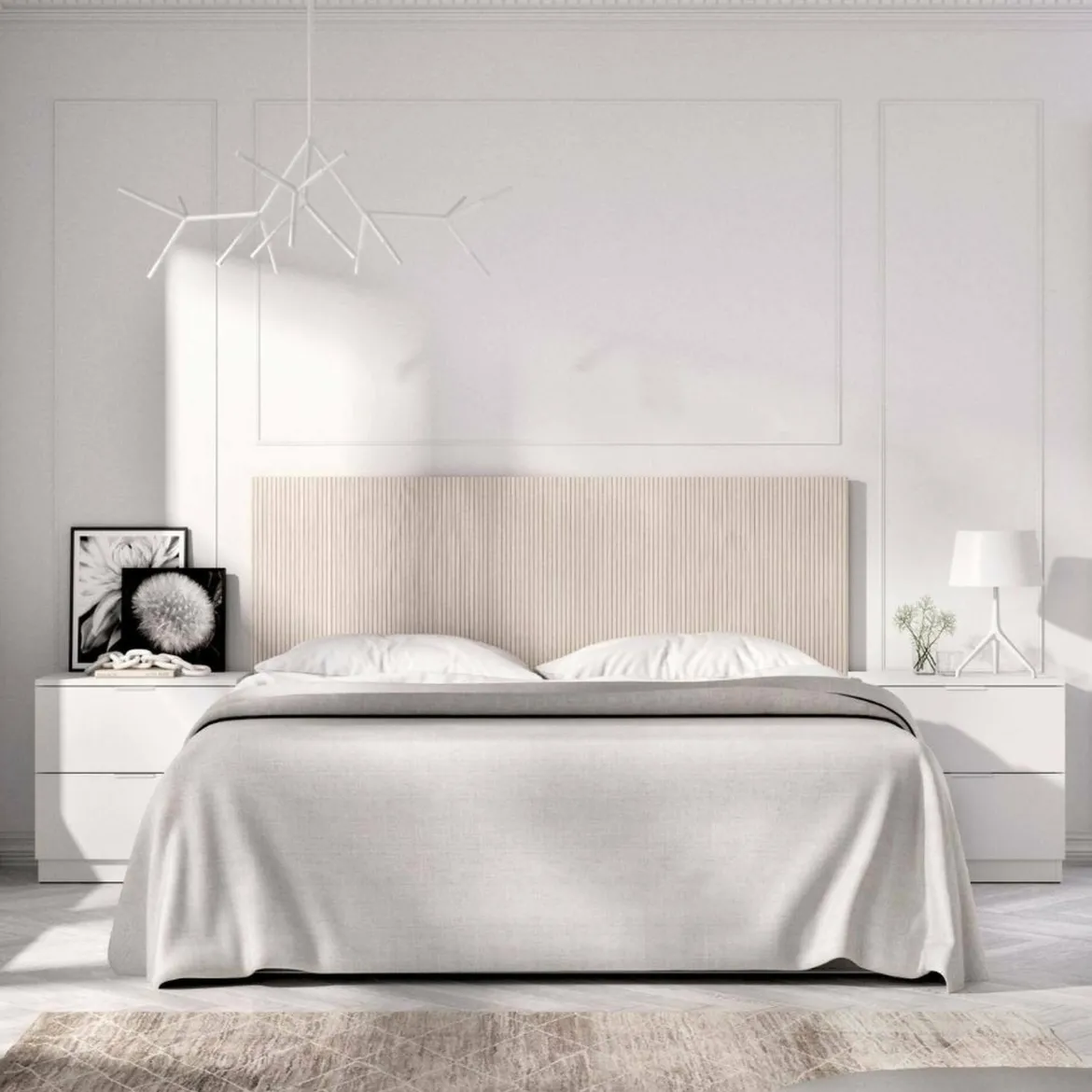 Testiera Letto Marrone Marrone Rovere Matrimoniale Colore Struttura Marrone 258.6x34.2 cm, Sfumatura Colore Struttura Rovere - Nona