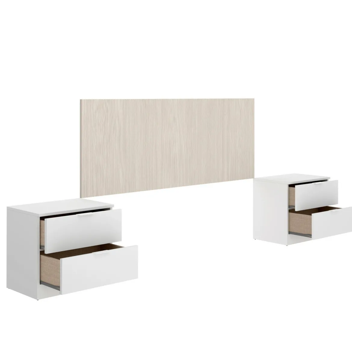 Testiera Letto Marrone Marrone Rovere Matrimoniale Colore Struttura Marrone 258.6x34.2 cm, Sfumatura Colore Struttura Rovere - Nona