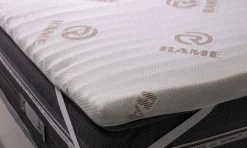 Topper piazza e mezza Airo, Anti acaro e Anallergico, Cm 120x190h5