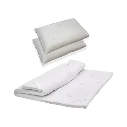 Topper singolo Delfina, 100% Made in Italy, 80x200xh5 cm