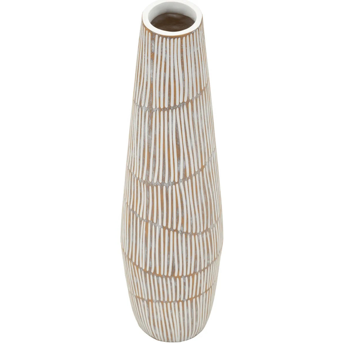 Vaso Bianco Crema Beige Colore Struttura Beige Diametro 6 cm, Sfumatura Colore Struttura Crema - Dadalelo