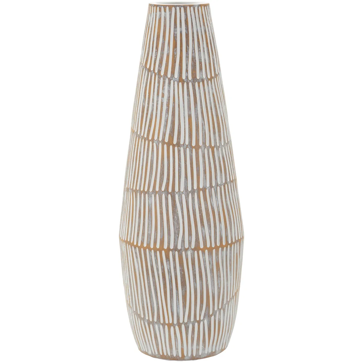 Vaso Bianco Crema Beige Colore Struttura Beige Diametro 6 cm, Sfumatura Colore Struttura Crema - Padsto
