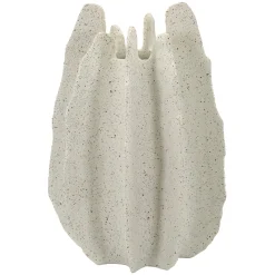 Vaso Bianco Marmo Effetto Marmo Diametro 9 cm, Sfumatura Colore Struttura Marmo - Dabatori