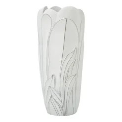 Vaso Brabbia, 31x31 h69 cm, Bianco