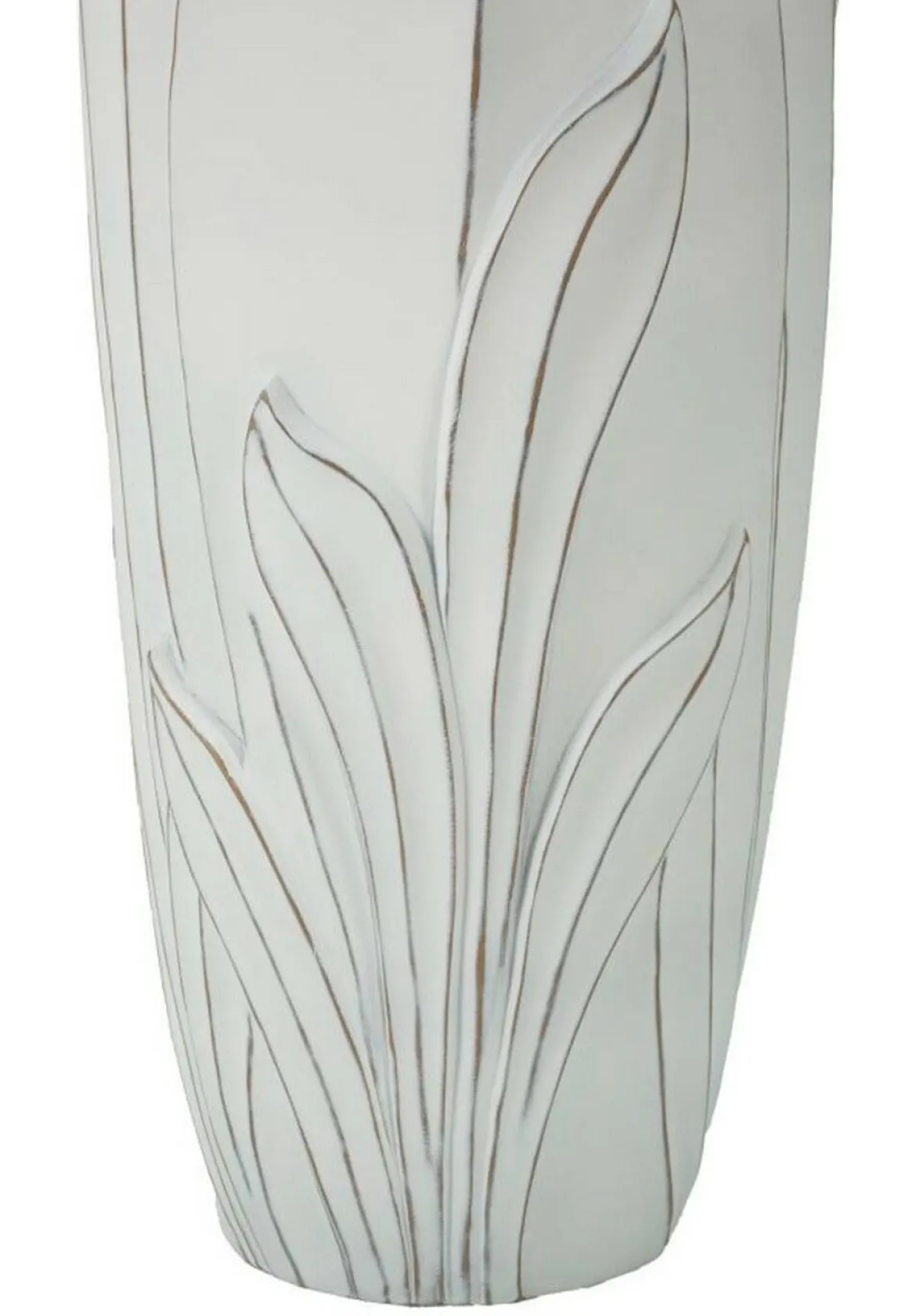 Vaso Brabbia, 31x31 h69 cm, Bianco