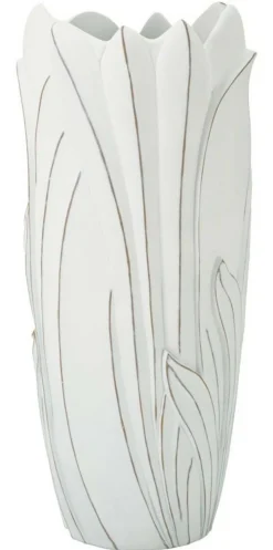 Vaso Brabbia, 31x31 h69 cm, Bianco