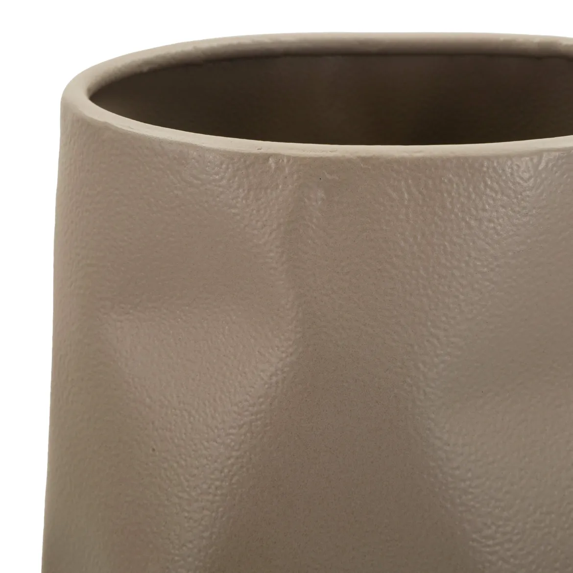 Vaso Marrone Bronzo Finitura Effetto Materico Sfumatura Colore Struttura Bronzo, - Fasa