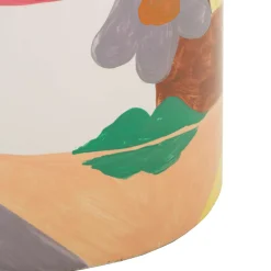 Vaso Multicolore Disegno Moderno Diametro 8 cm, - Basa