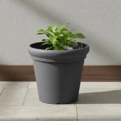 Vaso Nero Antracite, Made in Italy - Lou