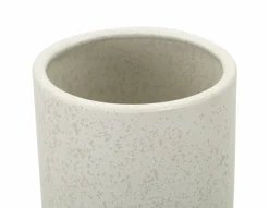 Vaso Tom, Crema, 16x16 h41 cm