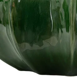 Vaso Verde Disegno con Cactus Diametro 19 cm, - Aysgar